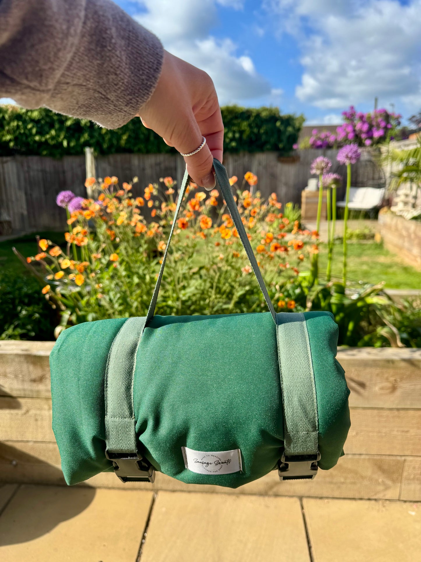 Wildflower Pub & Picnic Settle Mat