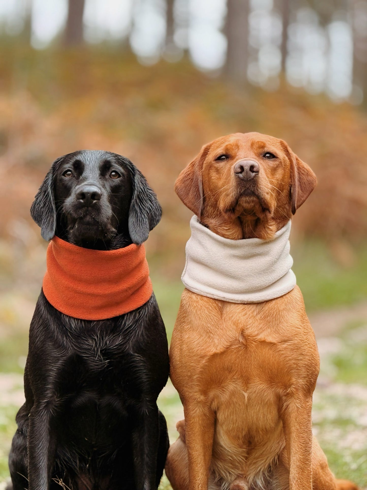 Beige Fleece Snood