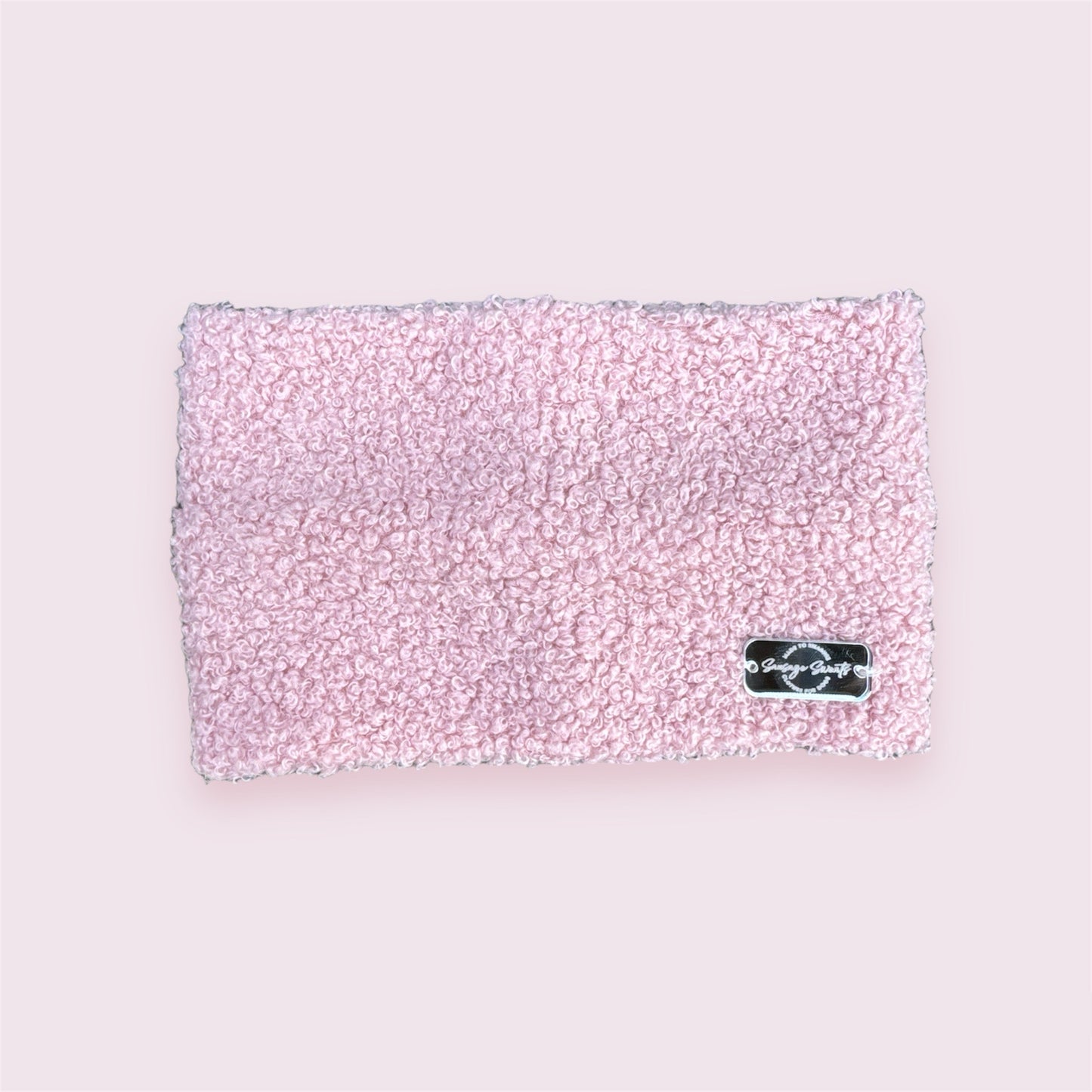 Blush Pink Borg Snood
