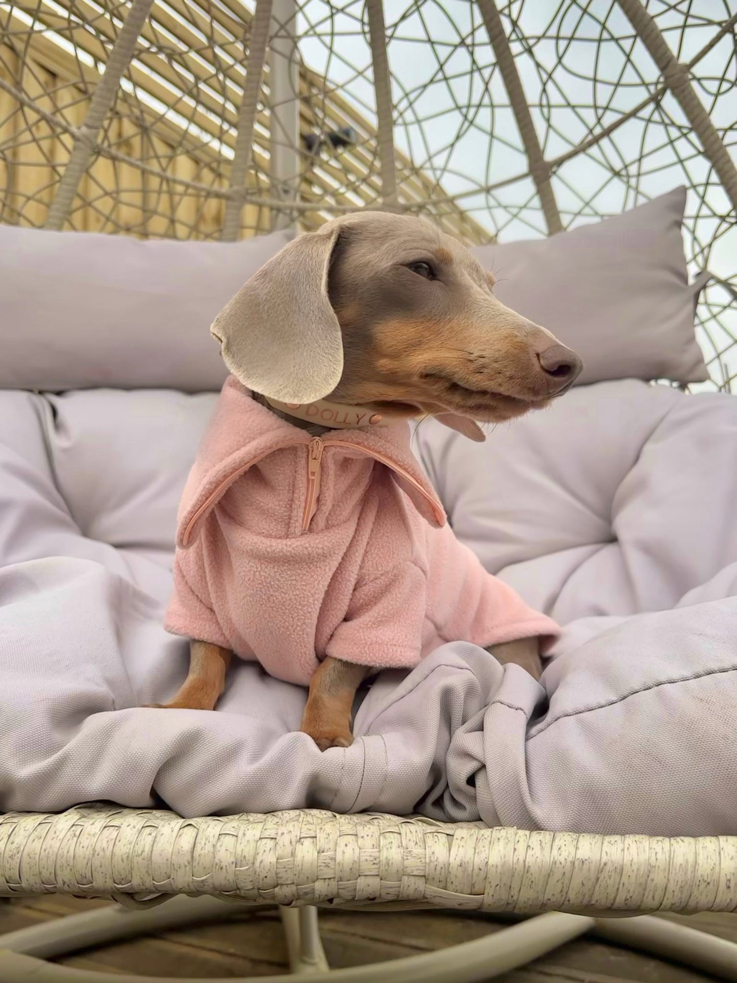 Blossom Quarter Zip Fleece Jumper
