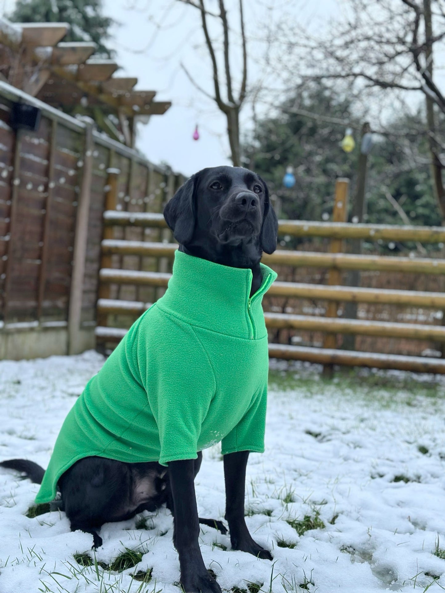 Emerald Quarter Zip Fleece Jumper