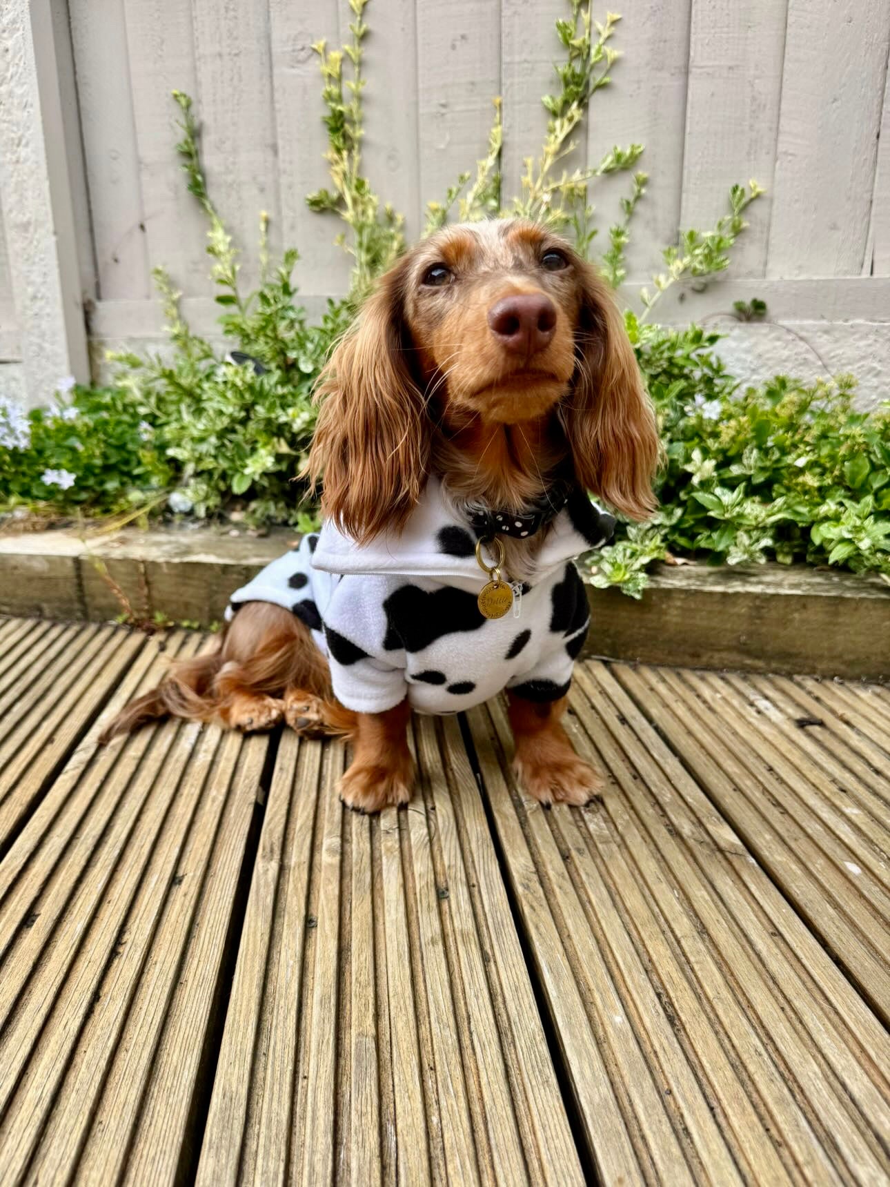 Moo Quarter Zip Fleece Jumper
