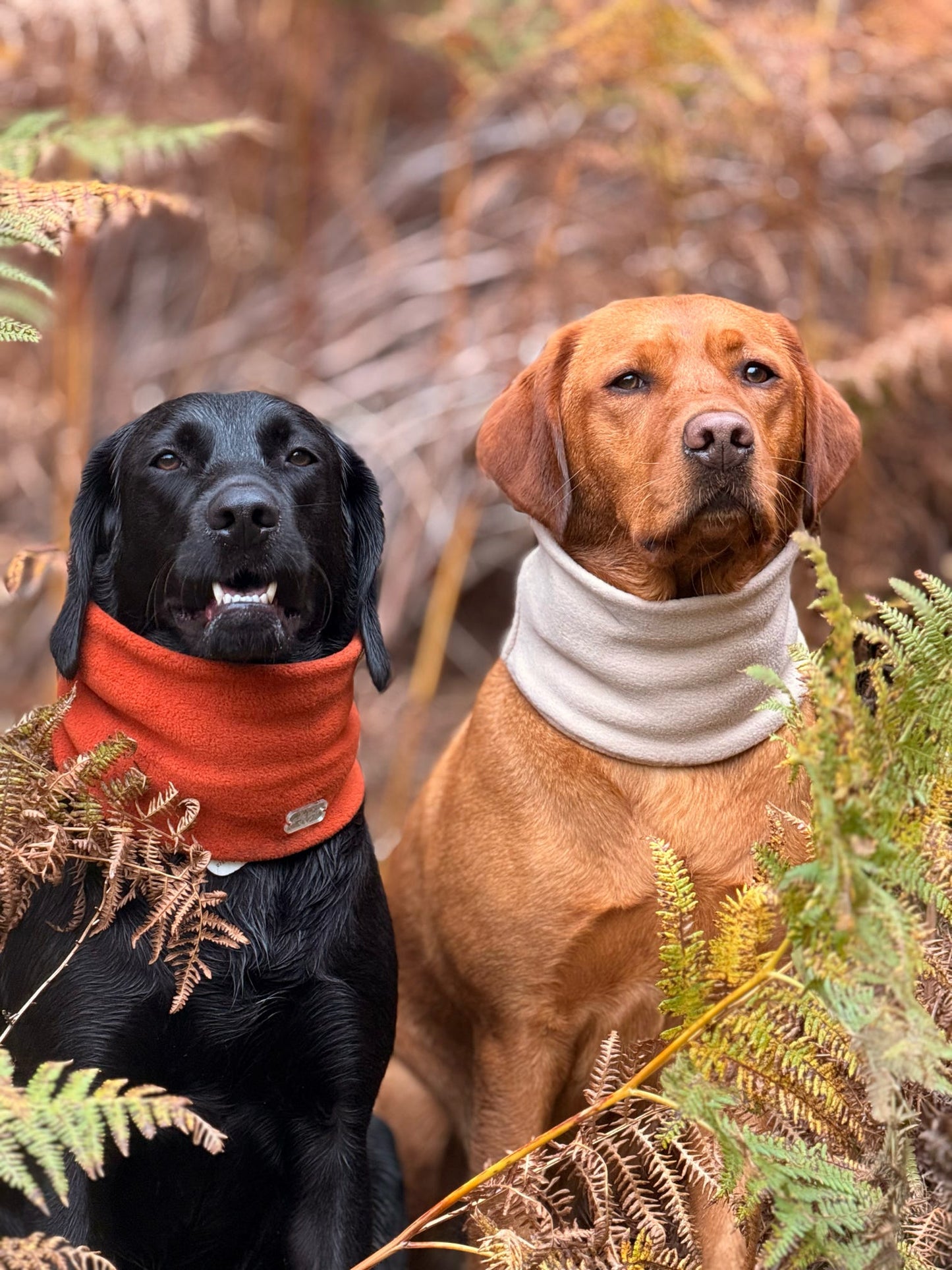 Beige Fleece Snood