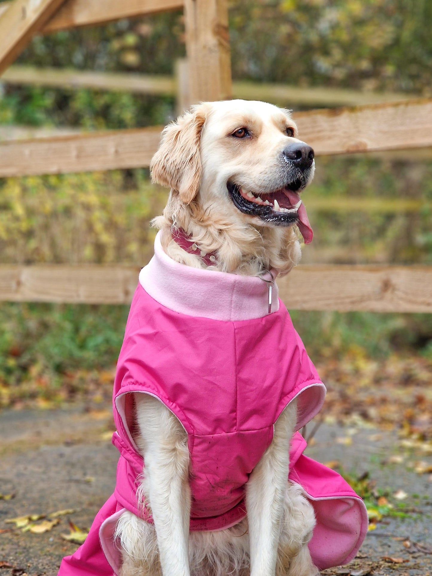 Berry Full Tummy Waterproof Jacket with Fleece Lining