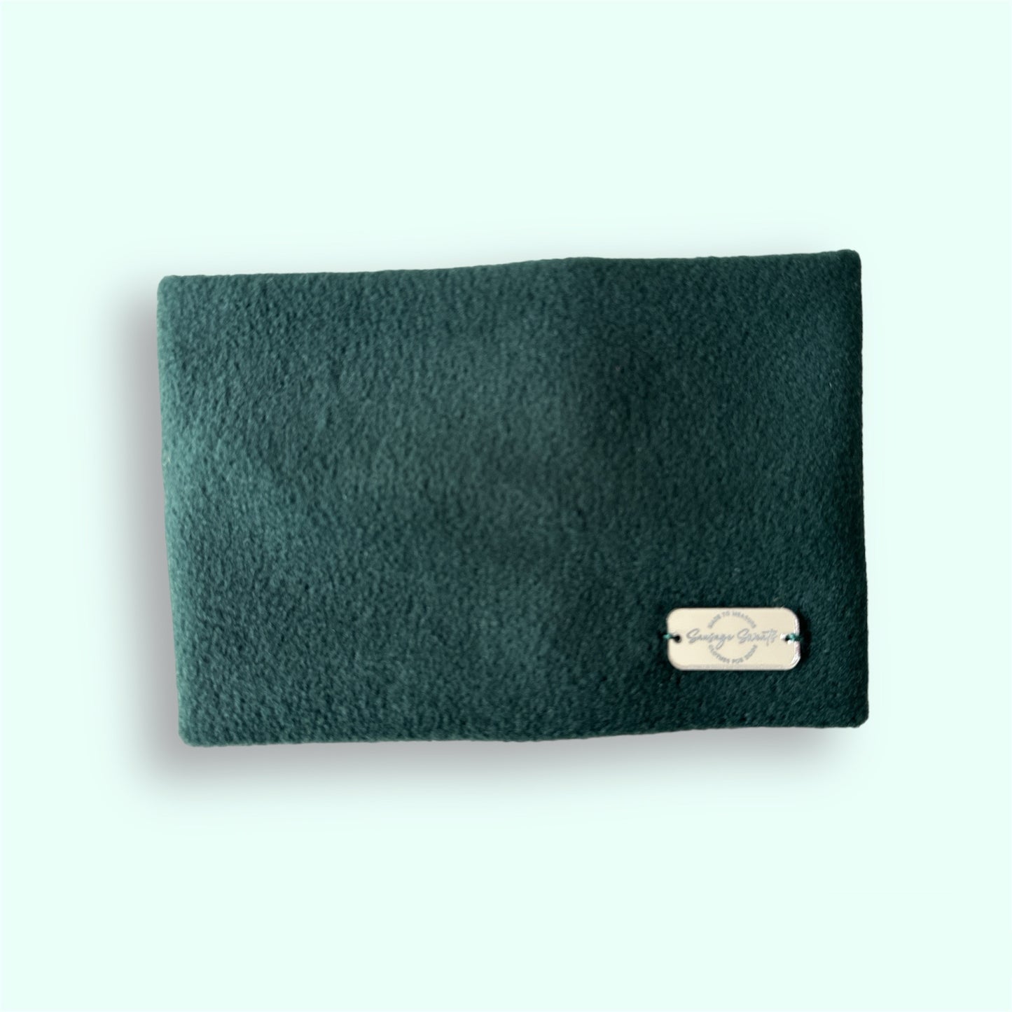 Dark Green Fleece Snood