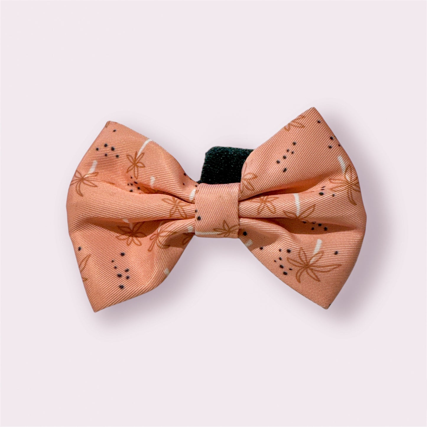 Pink Palm Matching Bow