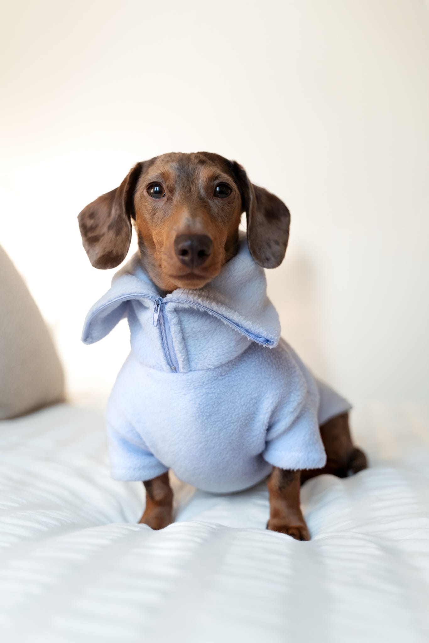 Bluebell Quarter Zip Fleece Jumper
