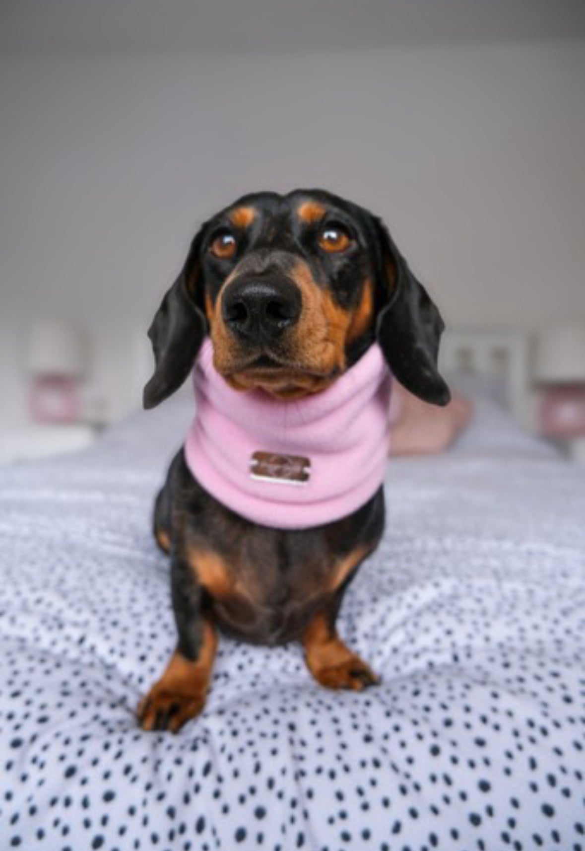 Baby Pink Fleece Snood