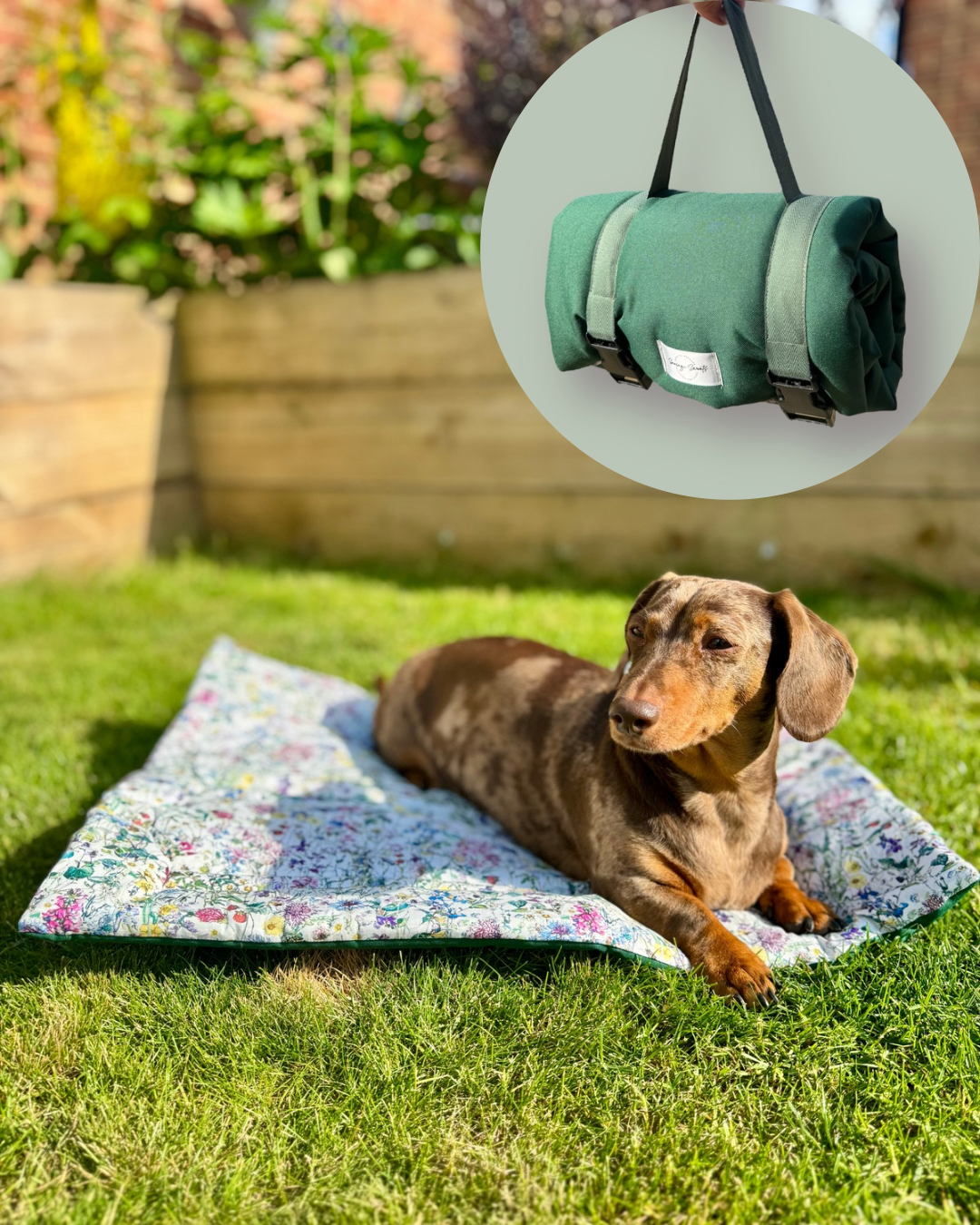 Wildflower Pub & Picnic Settle Mat