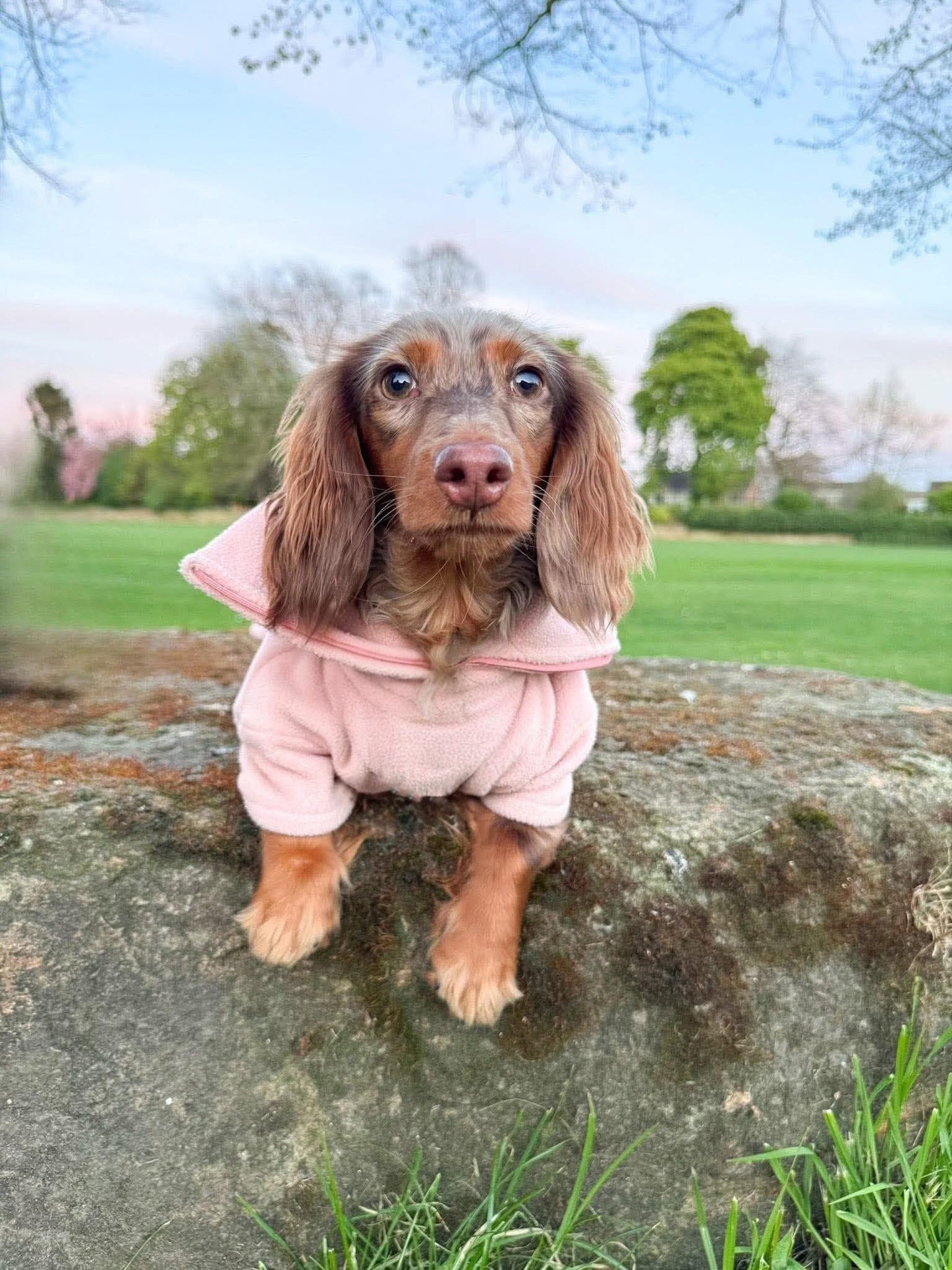 Blossom Quarter Zip Fleece Jumper