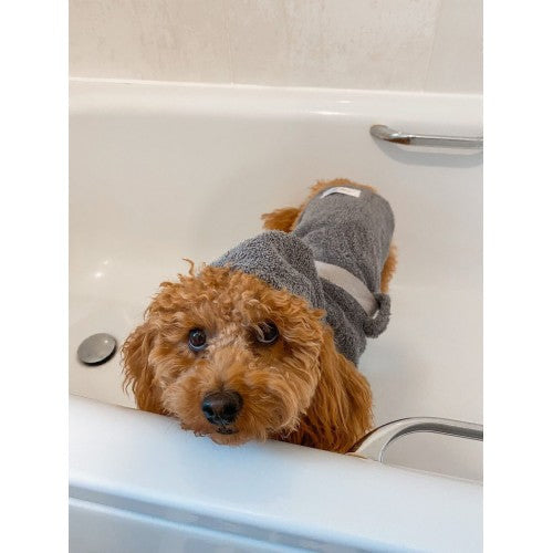Grey Drying Robe