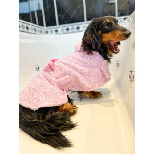 Pink Drying Robe