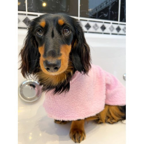 Pink Drying Robe