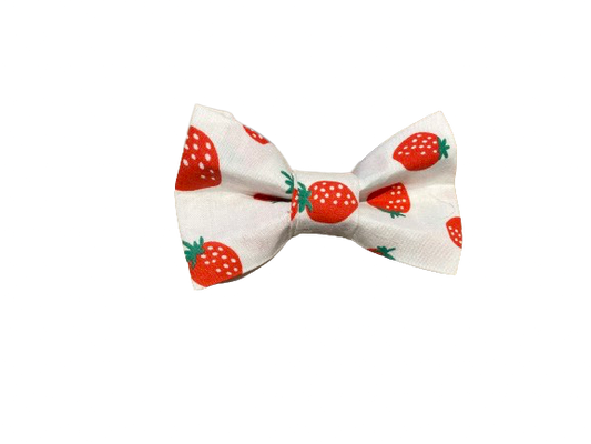 Strawberry Handmade Bow