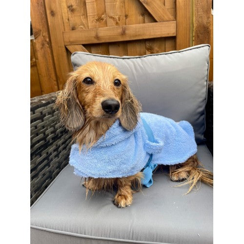 Blue Drying Robe