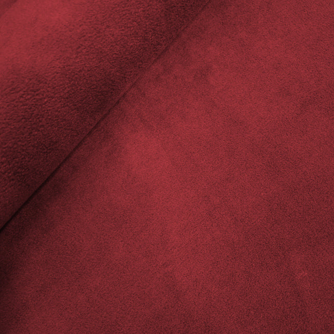 Wine Quarter Zip Fleece Jumper