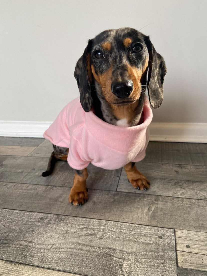 Baby Pink Fleece Jumper
