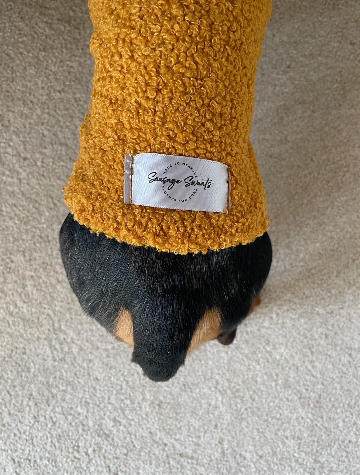 Mustard Borg Cosy Jumper