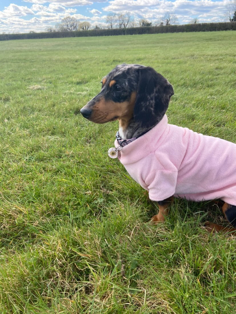 Baby Pink Fleece Jumper