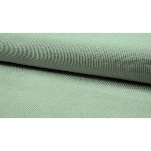 Mint Corduroy Jacket with Borg Collar