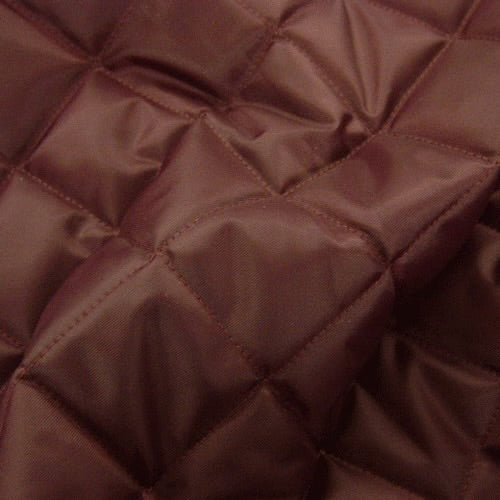 Wine Quilted Full Tummy Coat with Fleece Lining