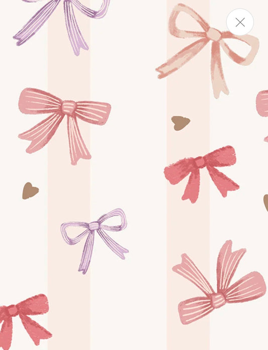 Belle Bow Fine Knit Jersey Jammies