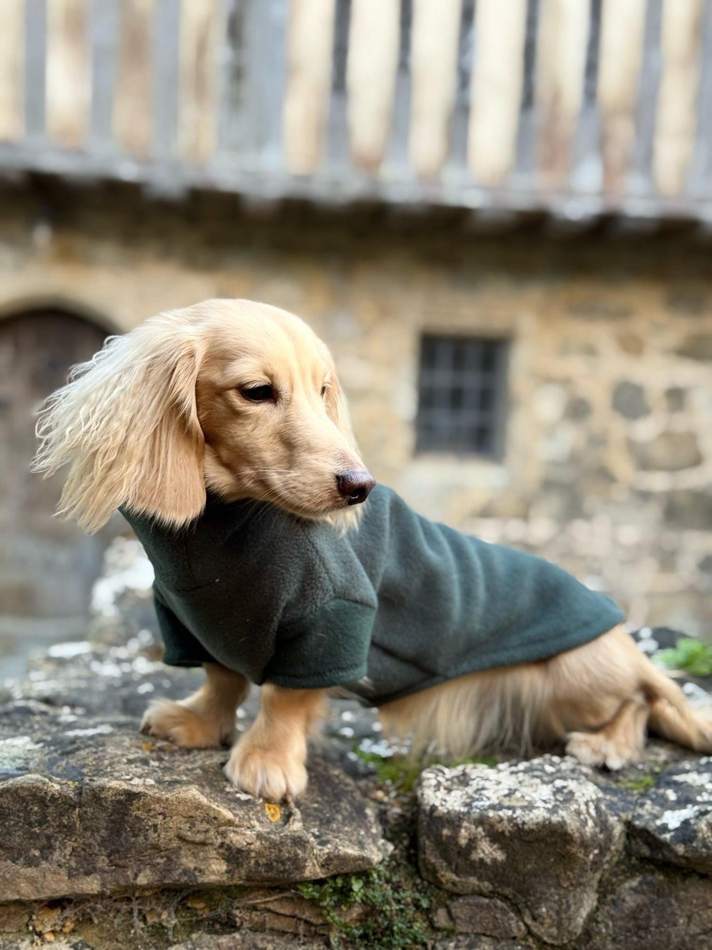 Dark Green Fleece Jumper