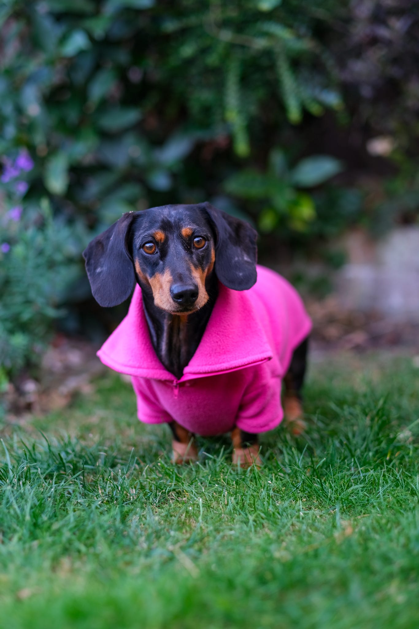 Cerise Pink Quarter Zip Fleece Jumper
