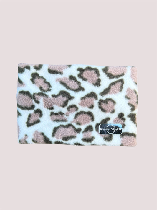 Snow Leopard Fleece Snood