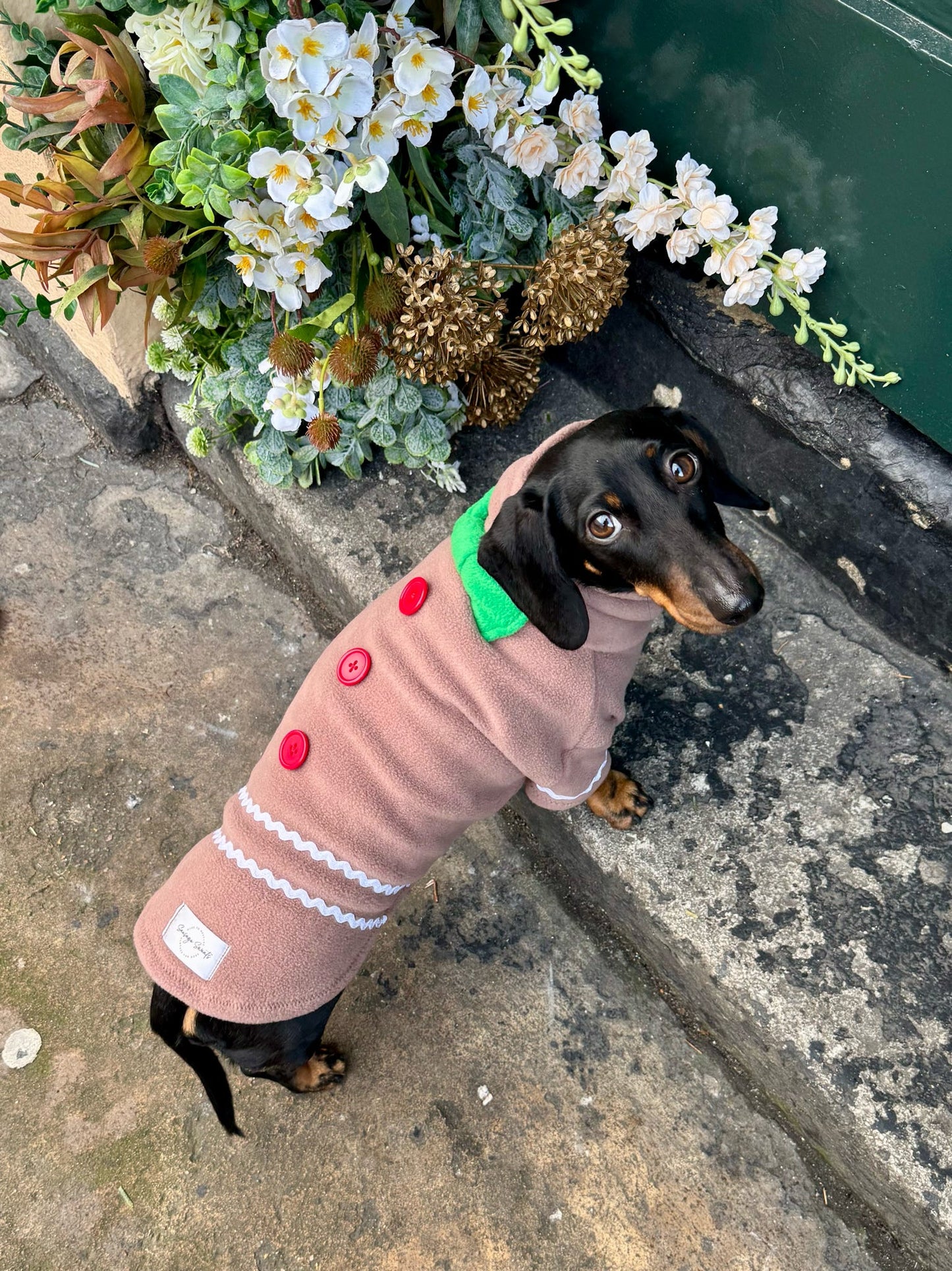 Gingerbread Fleece Jumper