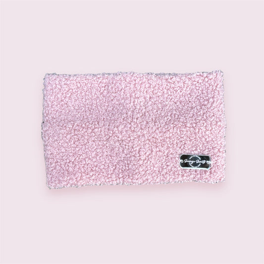 Blush Pink Borg Snood