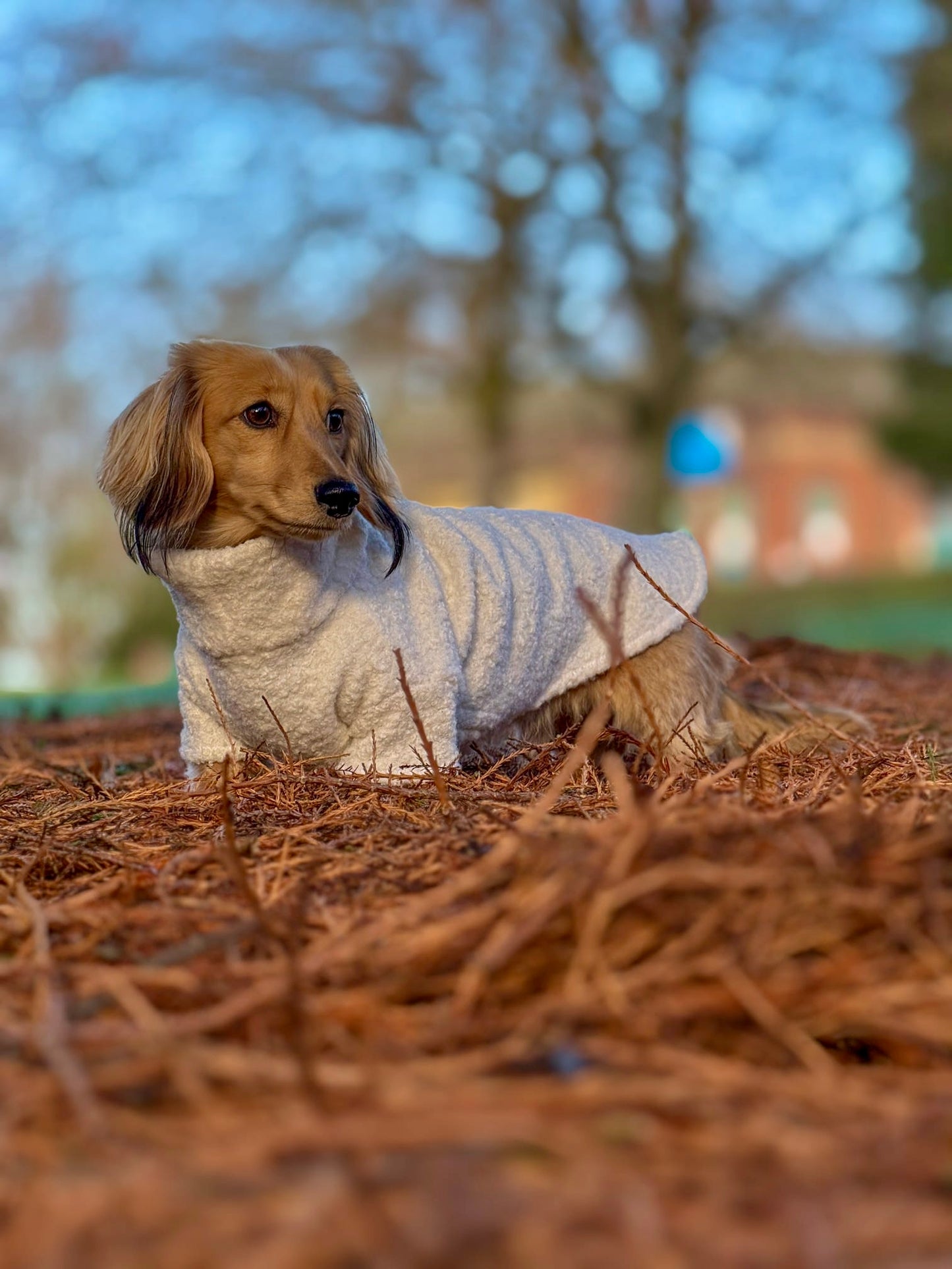 Cream Borg Cosy Jumper