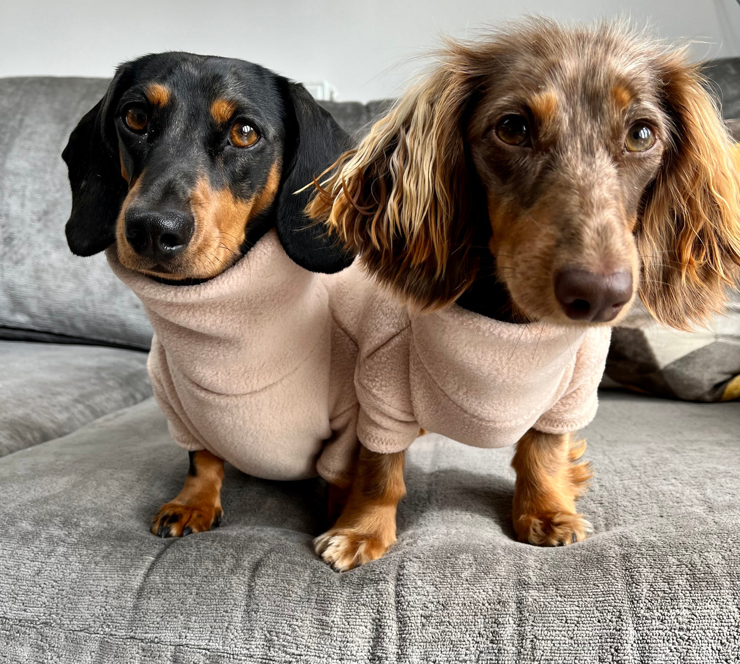 Beige Fleece Jumper