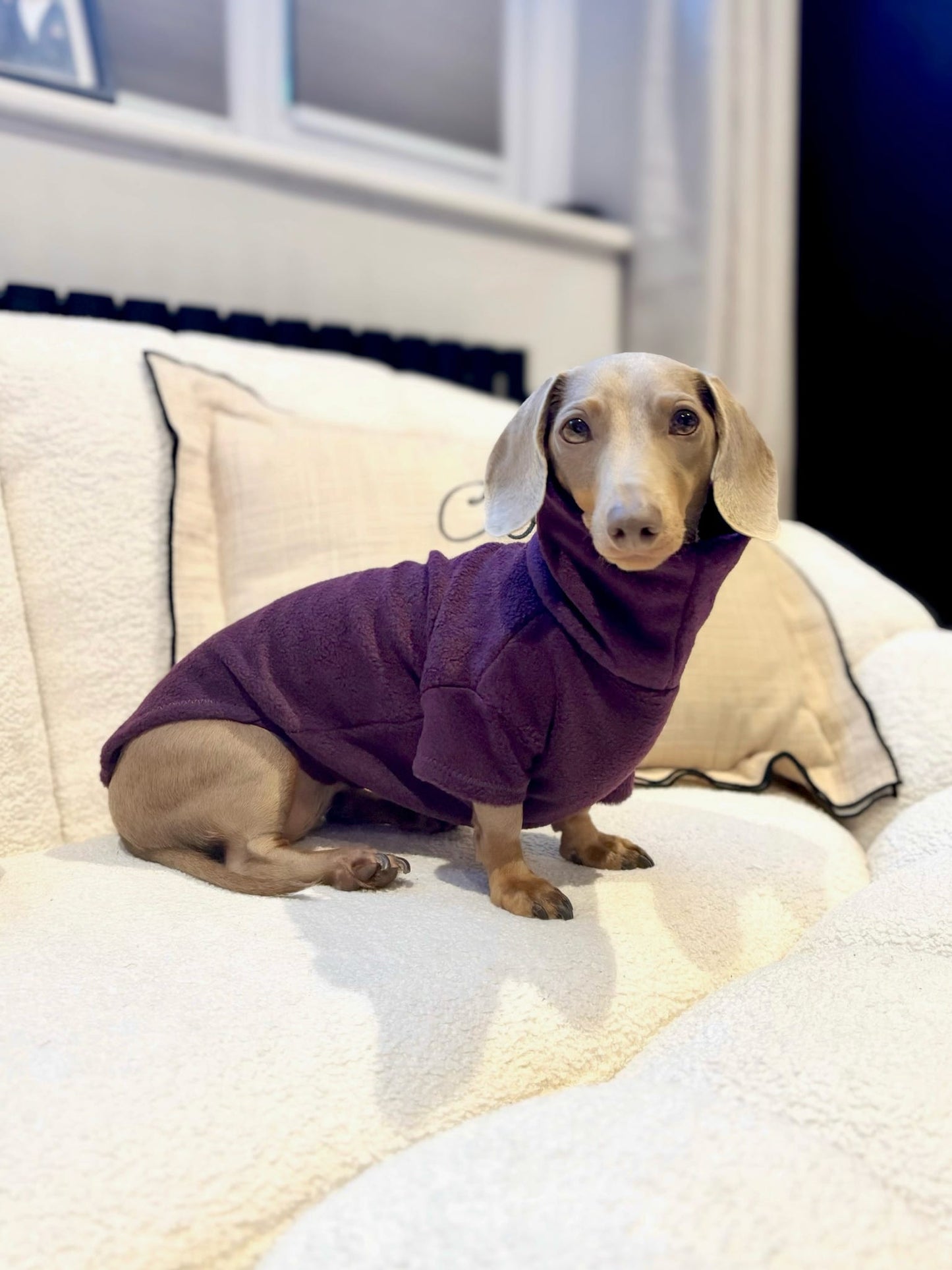 Plum Fleece Jumper