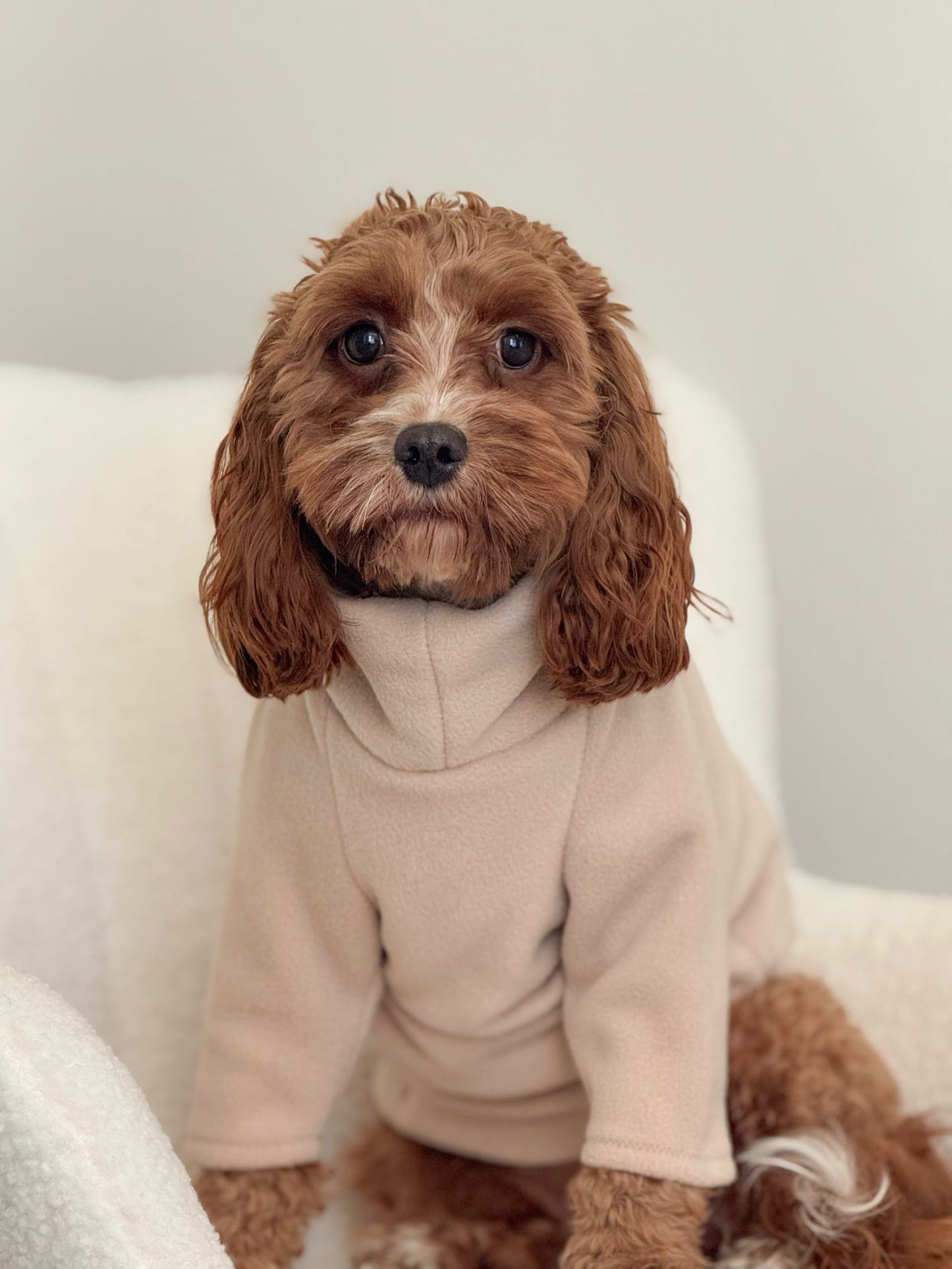Beige Fleece Jumper