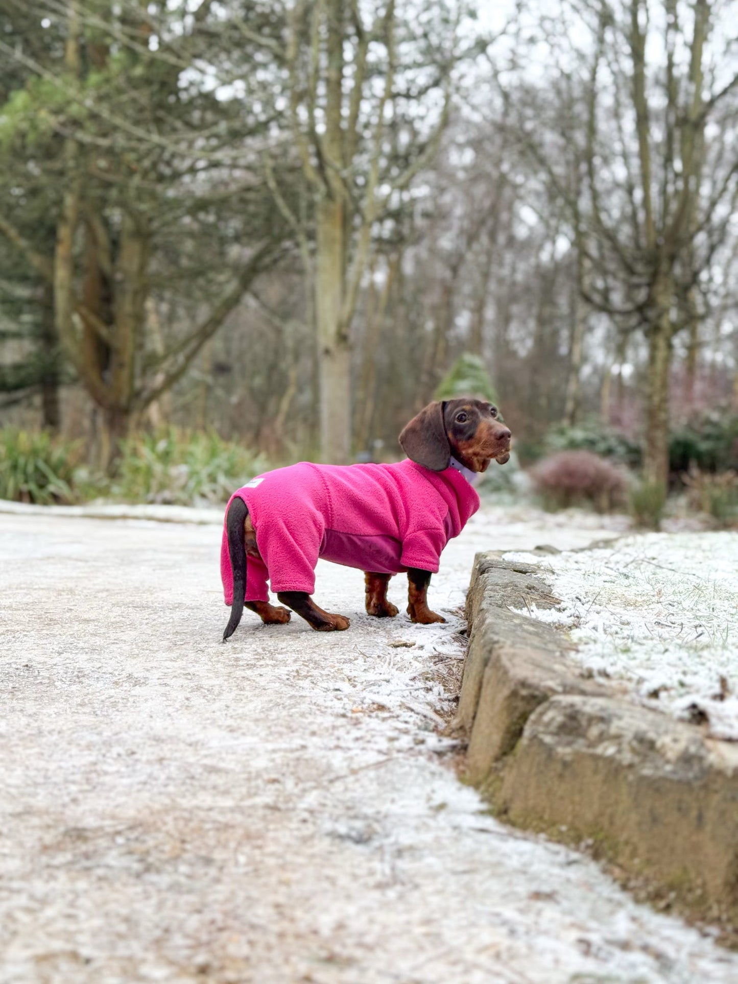 Cerise Pink 4 Leg Fleece Jumper