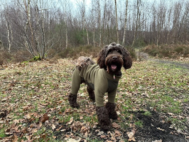 Khaki 4 Leg Fleece Jumper