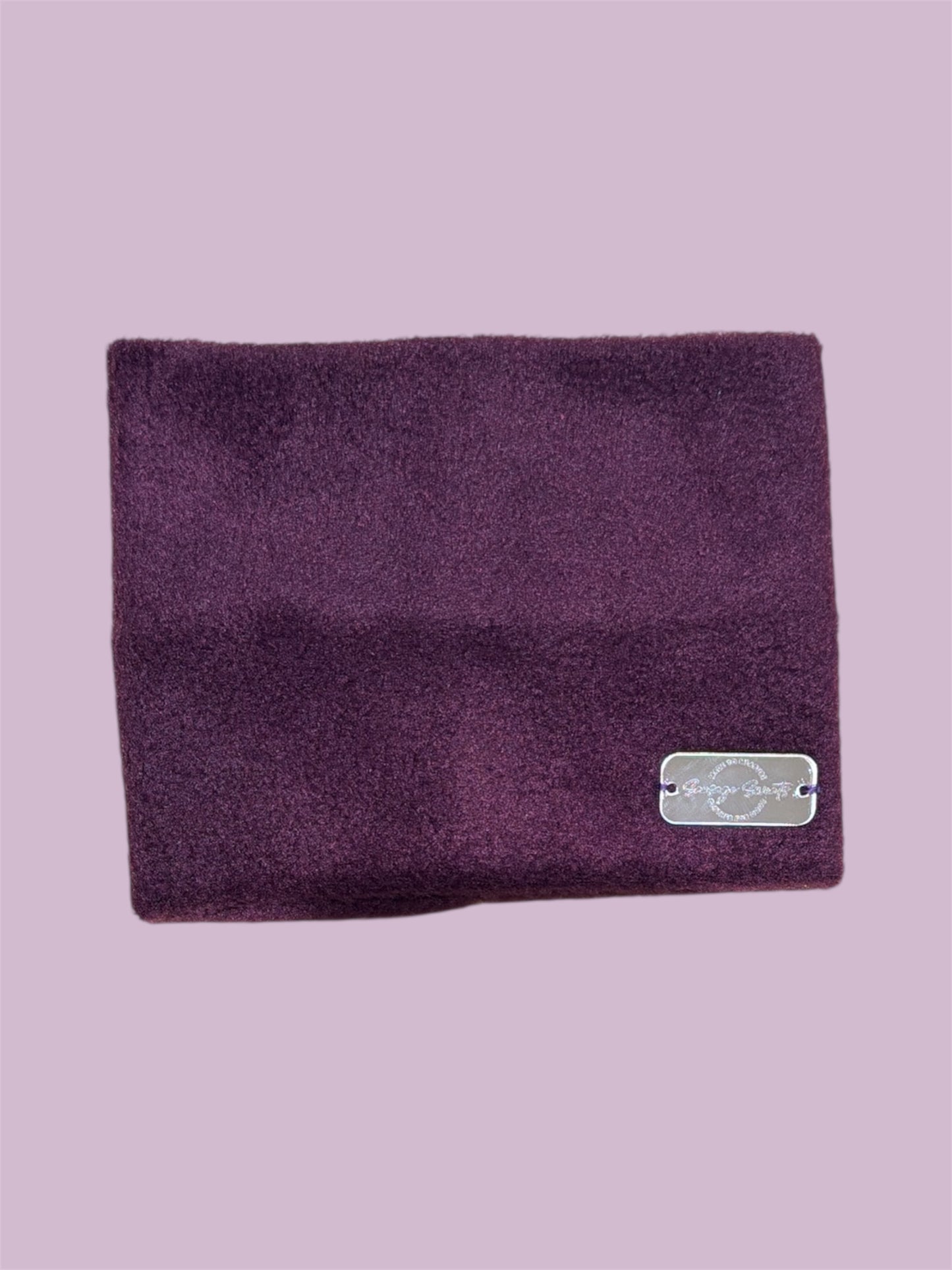 Plum Fleece Snood