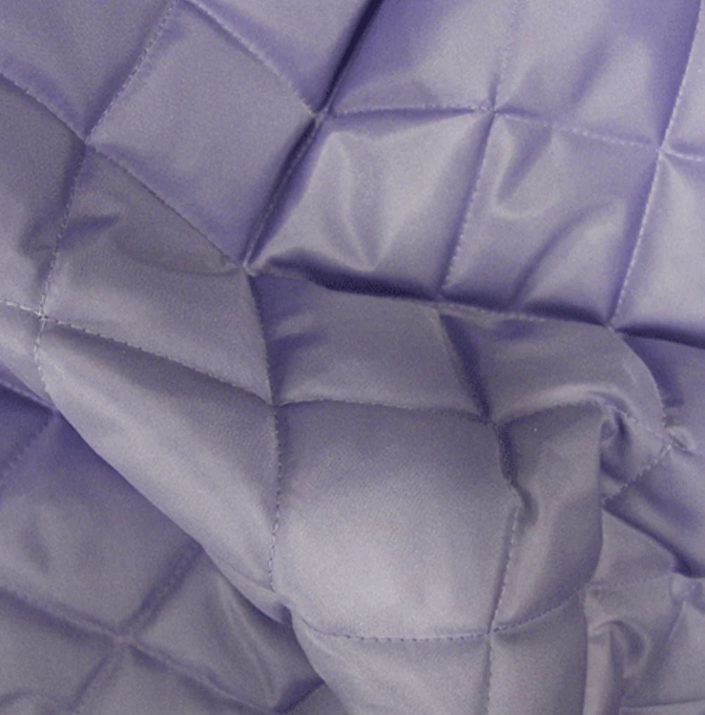 Lilac Quilted Full Tummy Coat with Fleece Lining