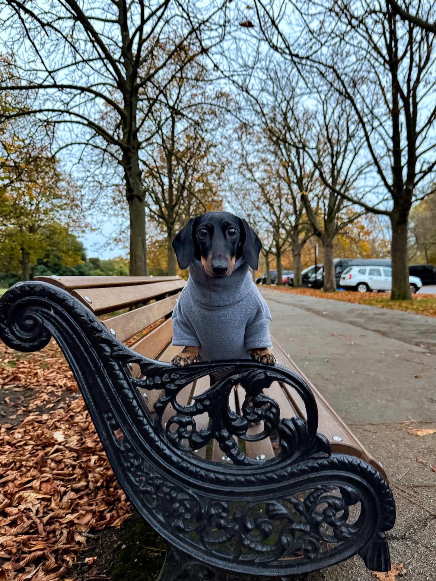 Dark Grey Fleece Jumper