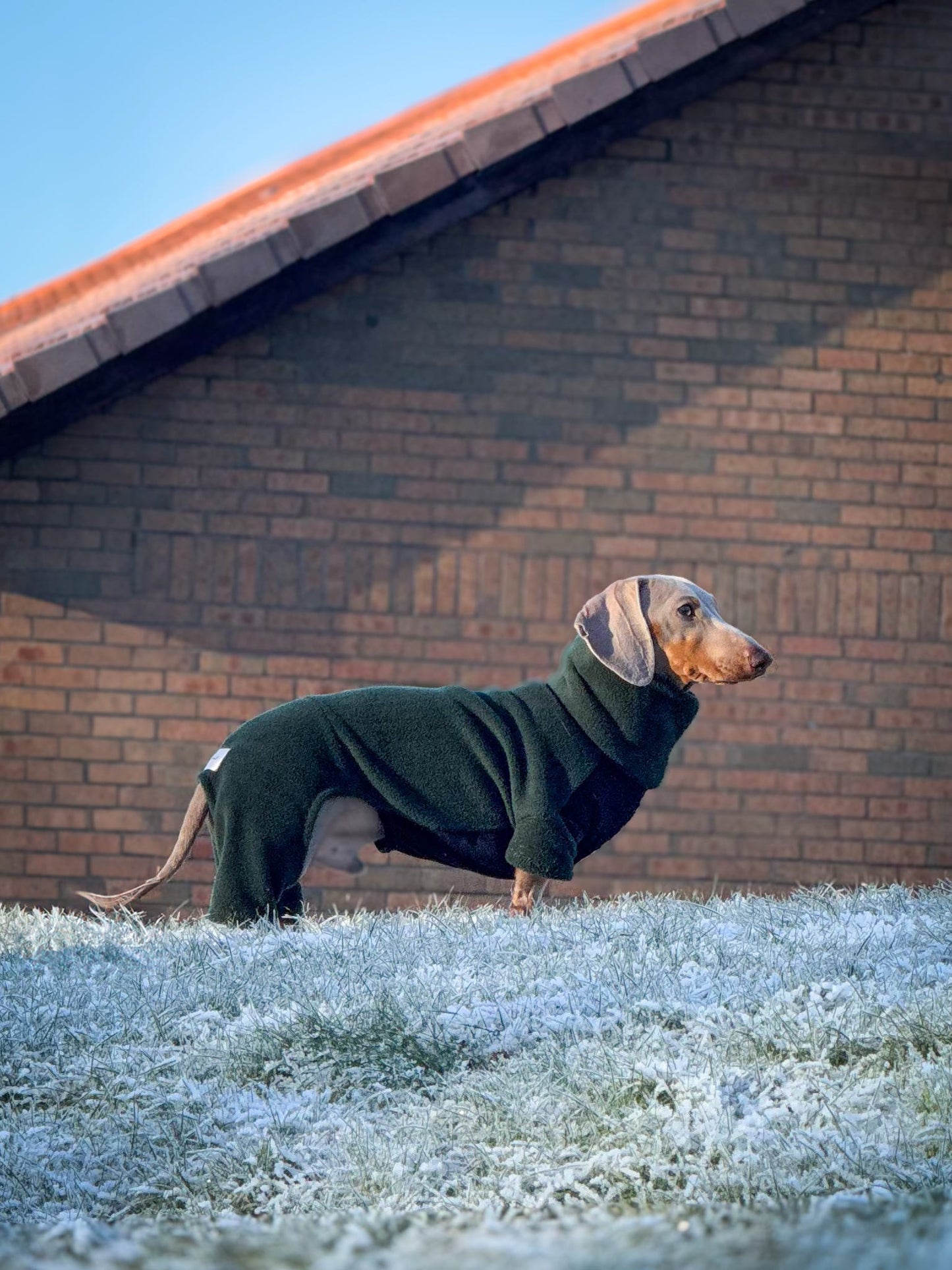 Dark Green 4 Leg Fleece Jumper