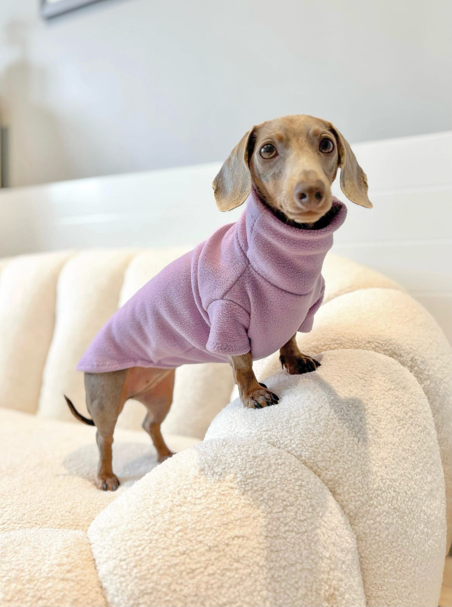 Lilac Fleece Jumper