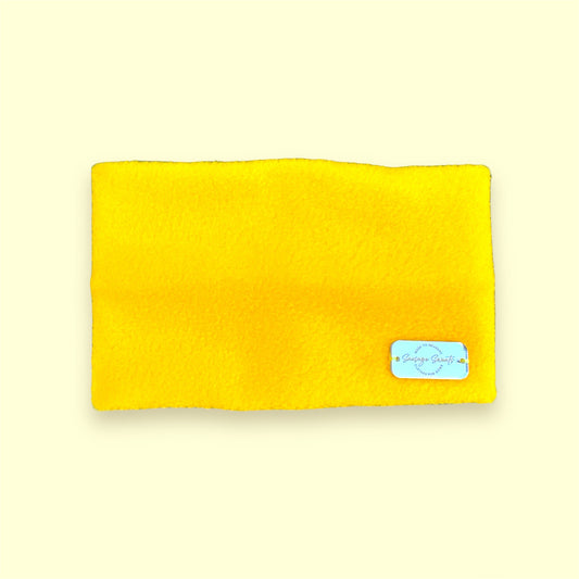 Canary Yellow Fleece Snood