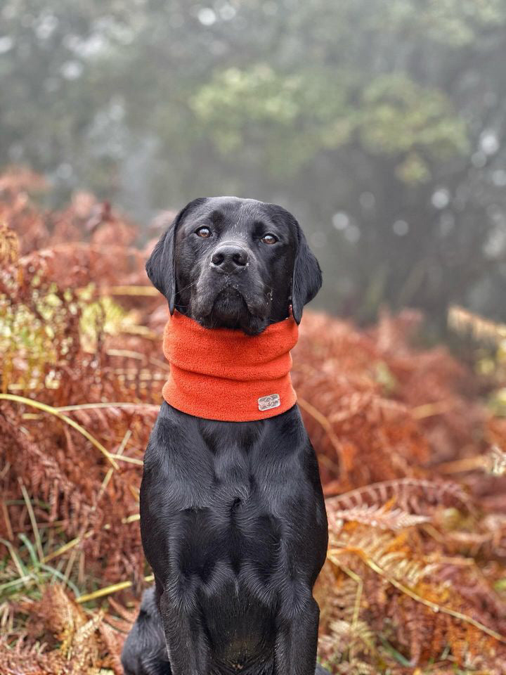 Rust Fleece Snood