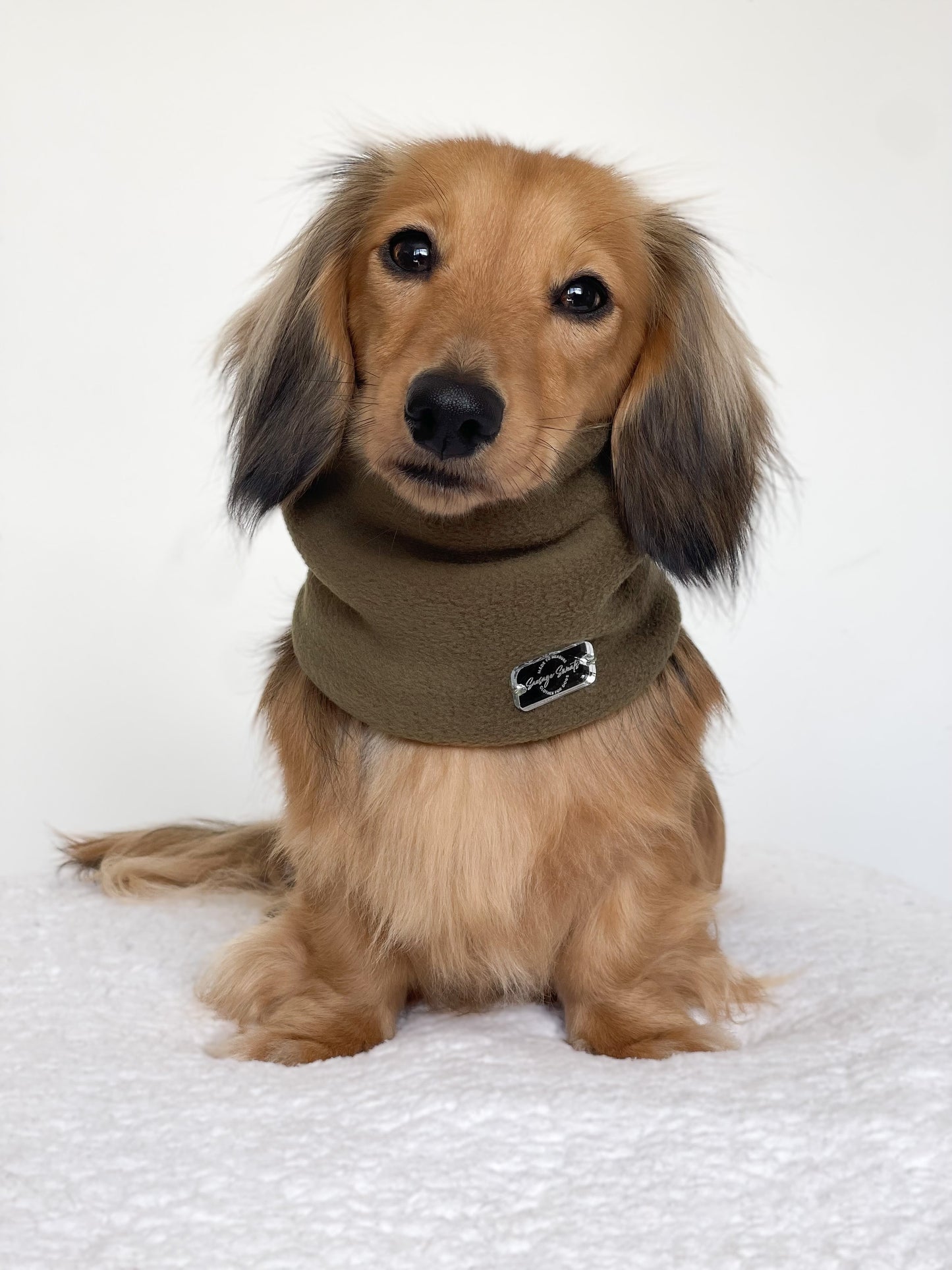 Khaki Fleece Snood