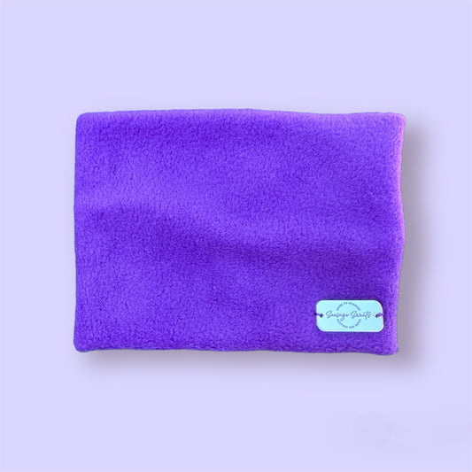 Purple Fleece Snood