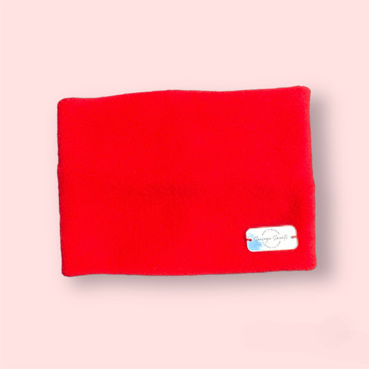 Red Fleece Snood