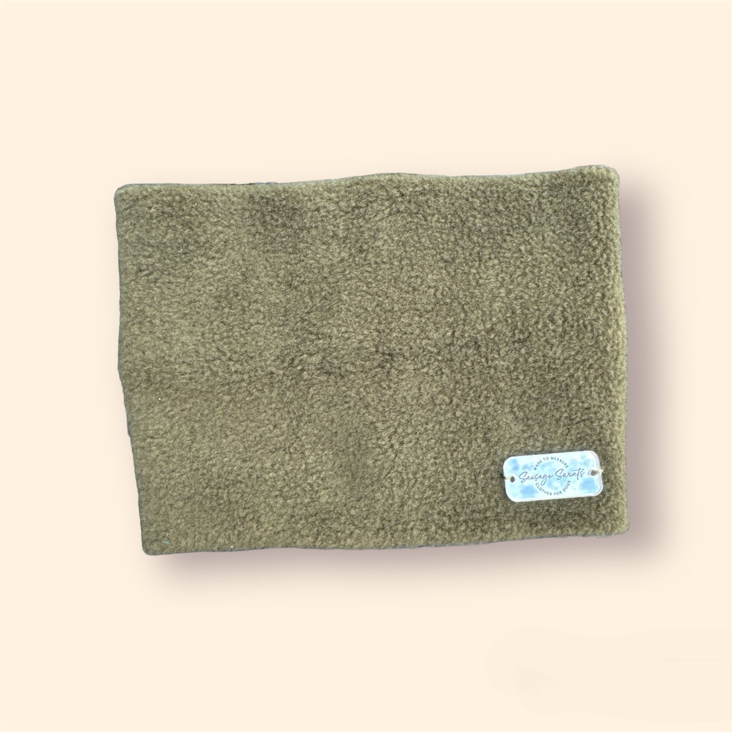 Khaki Fleece Snood