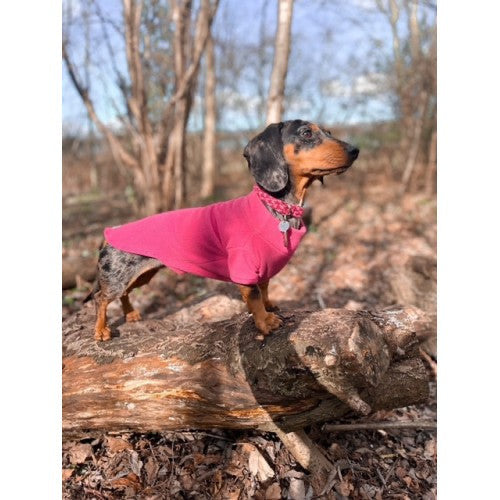 Cerise Pink Fleece Jumper