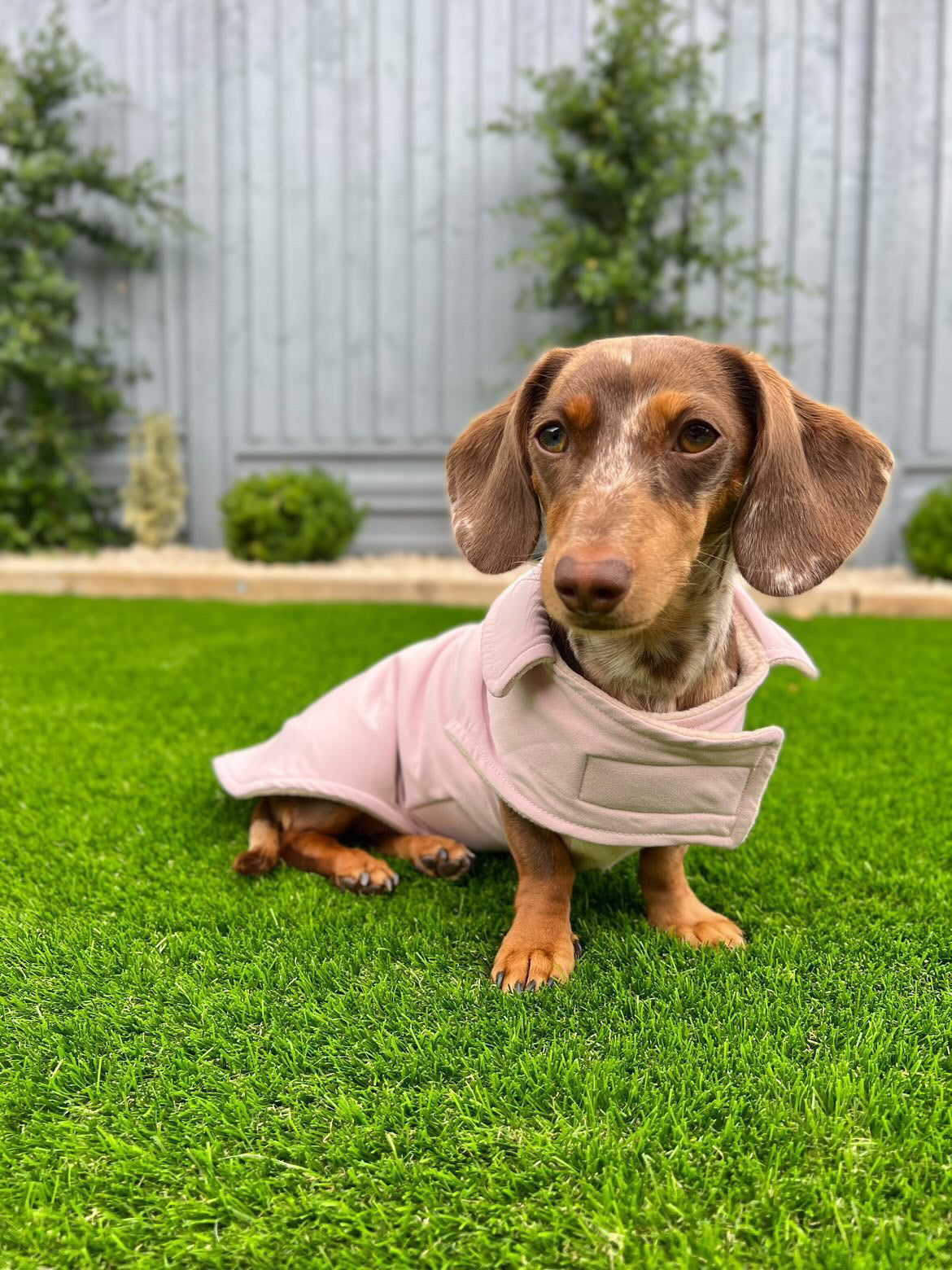 Blush Pink Waterproof Jacket with Fleece Lining